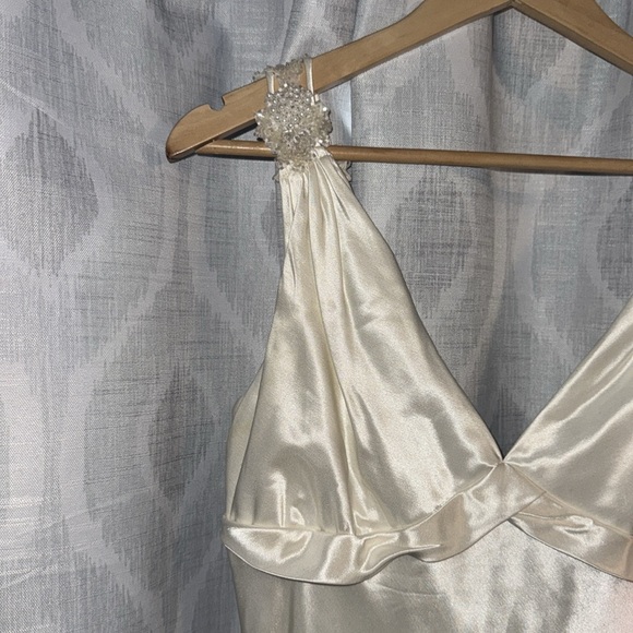 Niki by Niki Livas Wedding Dress Off-White Size 14 - Picture 2 of 11